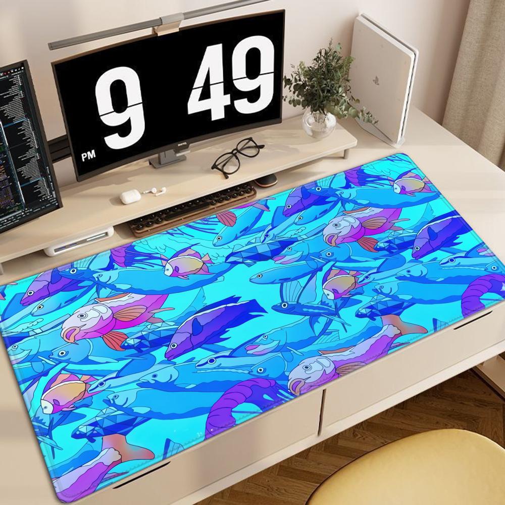 HD-Druck Fisch-Gummi-Mauspad L – Desk Setup Pegboard Bewertung und Preis